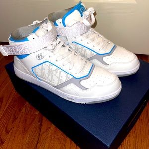 Dior B27 Sneakers Hightop White/Blue